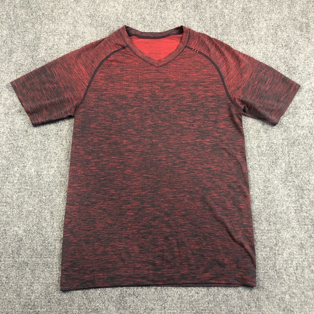Lululemon Men's Metal Vent Tech Short-Sleeve V-Neck Shirt